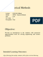 Numerical Methods