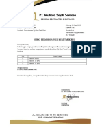 Surat Permohonan Kuat Tarik'