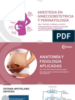 Anestesia en Ginecoobstetricia y Perinatología