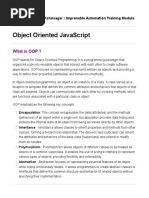 Object Oriented JavaScript