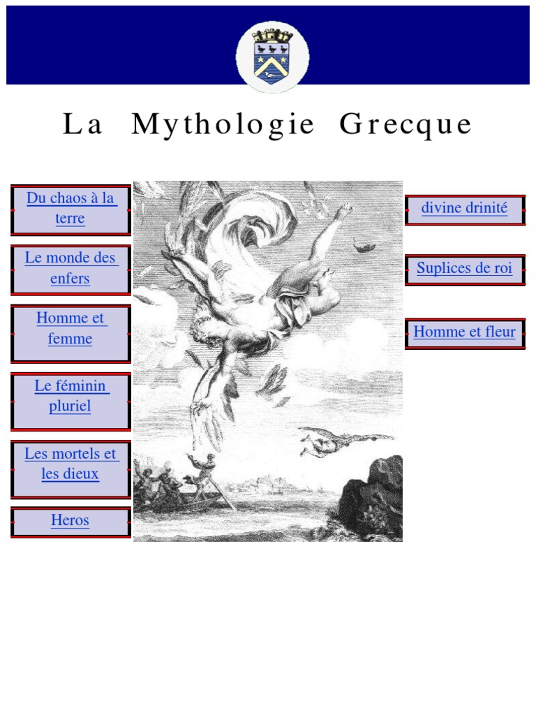 Du Chaos à la Mythologie Grecque | PDF | Hadès | Perséphone