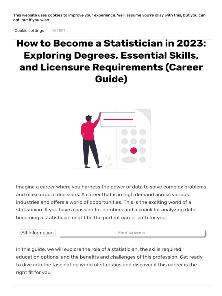 How To Become A Statistician in 2023 - Exploring Degrees, Essential ...