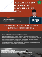 Implementasi Pancasila Pada Generasi Muda