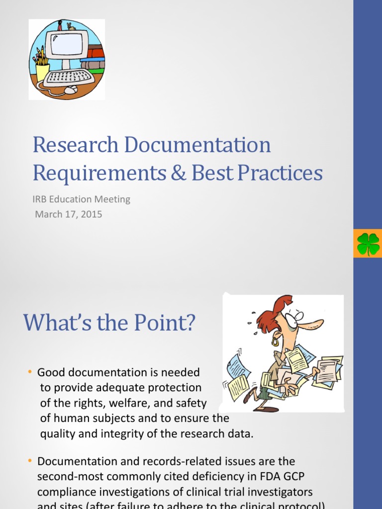 Required Documentation