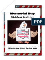 Memorial Day: Mini-Book Craftivity