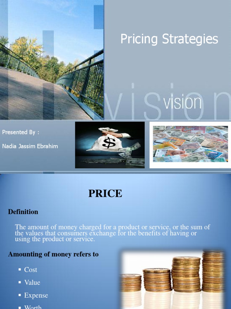 Effective Pricing Strategies Explained | PDF