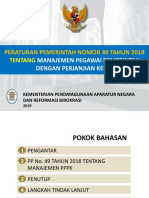 PP 49 Tahun 2018 Manajemen PPPK