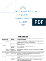 Planificaciones Anuales