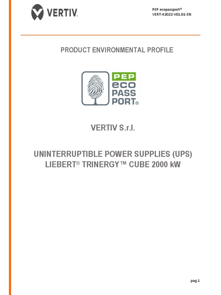 Vert 42022 V01.01 en | PDF