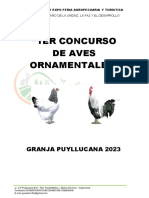 Bases de Aves Ornamentales Granja Puyllucana 2023