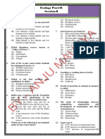 Ecology Part 2 Without Ans 110 Q - 19031508