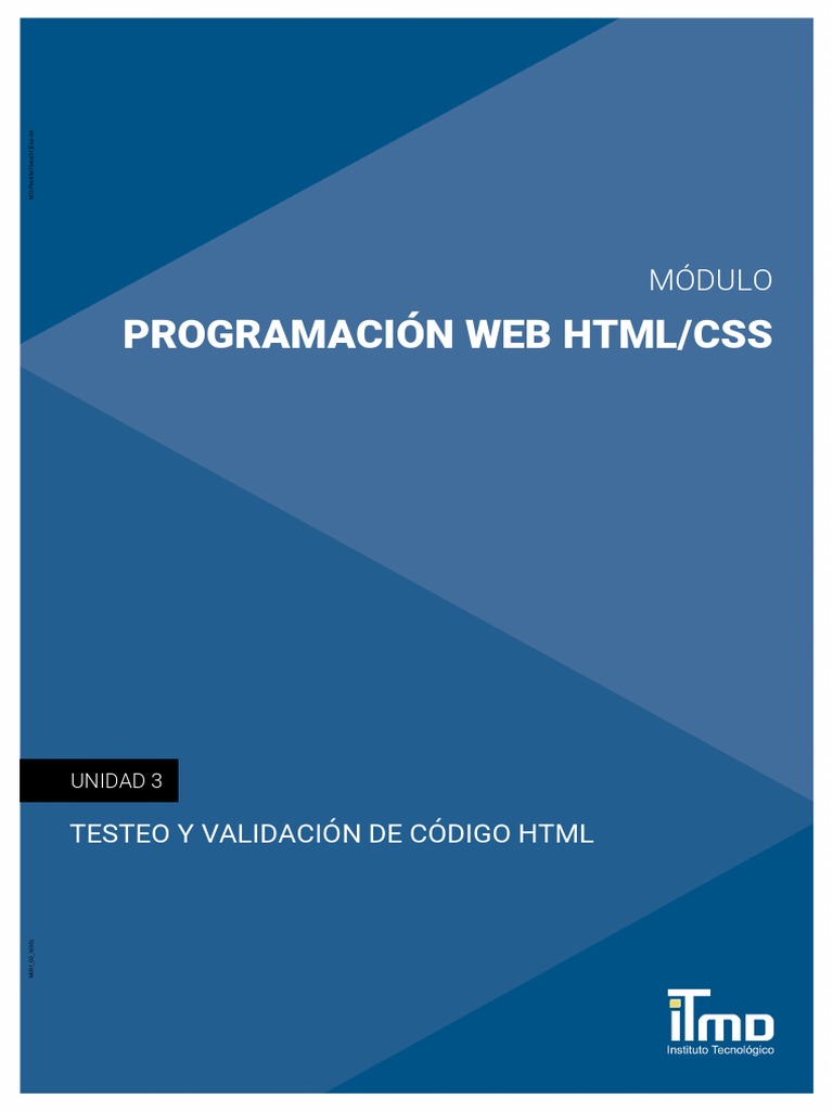 Testeo y Validacion de Código HTML | PDF | HTML | Red mundial