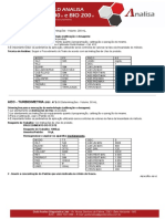 Aplicações para Bio 2000 e 200