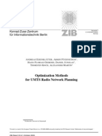 Optimization Methods For UMTS Radio Network Planning: Konrad-Zuse-Zentrum F Ur Informationstechnik Berlin