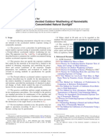 Performing Accelerated Outdoor Weathering of Nonmetallic Materials Using Concentrated Natural Sunlight