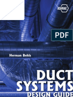 Duct Systems Design Guide Ashrae 2021