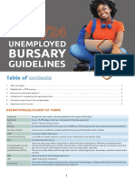 Unemployed - Bursary - Guidelines TETA