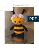 Abeja Flora Amigurumi Patron Gratis