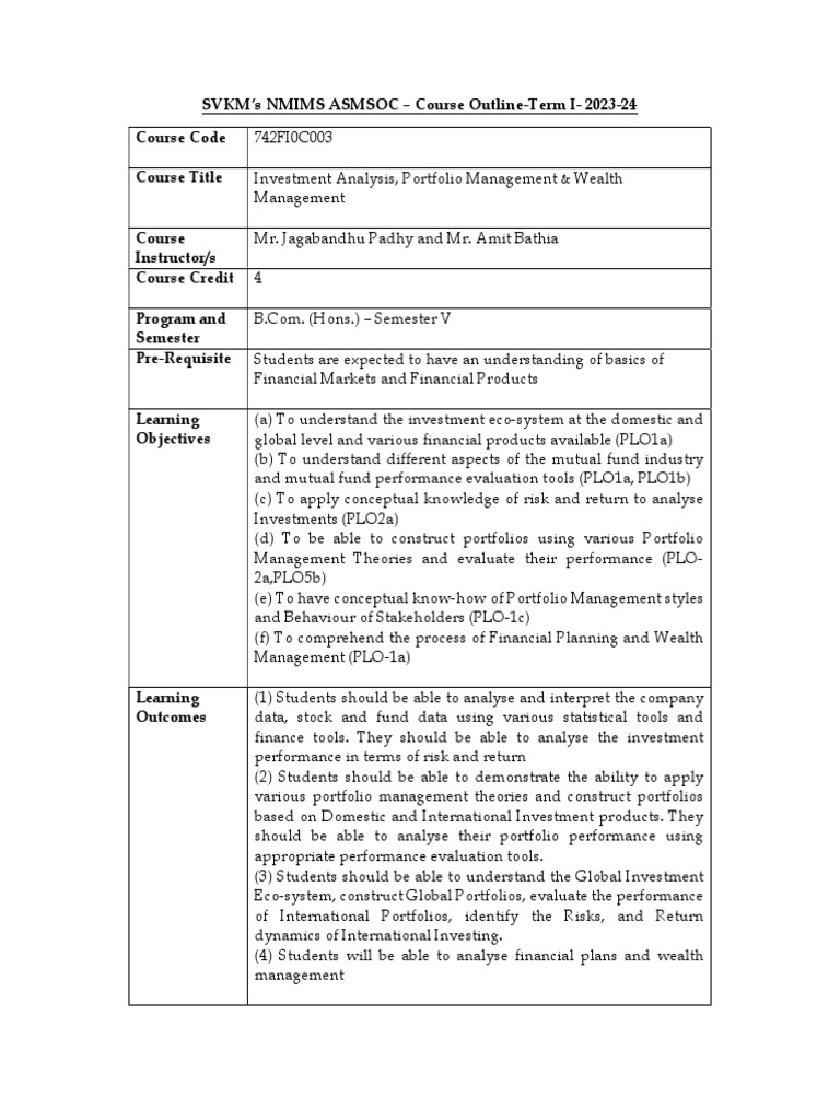 INVESTMENT ANALYSIS AND PORTFOLIO MANAGEMENT QUESTIONS AND ANSWERS PDF FREE DOWNLOAD 2021 visual data 2