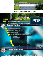 PM 562 - Research Methodology Updated