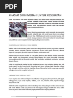 Download Khasiat Sirih Merah Untuk Kesehatan by Arief Mulyono SN66374764 doc pdf