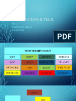 Web Systems and Tech.
