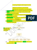 Class 7 Chapter 13 Motion and Time Notes