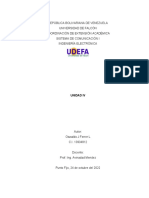 Trabajo IV Sistema de Comunicación I Oswaldo Ferrer 13934812