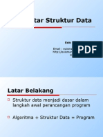 Materi 1 - Pengantar Struktur Data