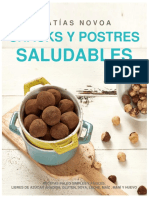 Snacks y Postres Saludables