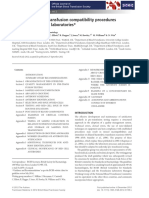 Transfusion Medicine - 2012 - Guidelines For Pre Transfusion Compatibility Procedures in Blood Transfusion Laboratories