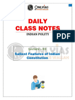 Polity 03 - Daily Class Notes - (UPSC Sankalp 2.0 (Hinglish) )