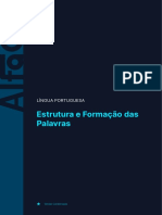 Estrutura e Formação Das Palavras: Língua Portuguesa