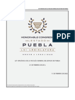 Ley Organica de La Fiscalia General Del Estado de Puebla 11 Febrero 2022