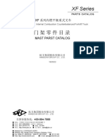 XF Series 1-1.8t Mast Parts Catalog 2022.10