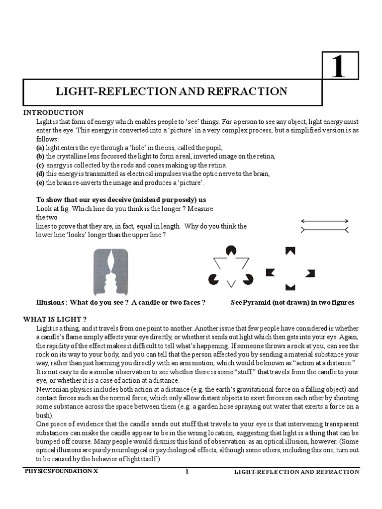 10 Class Phy CH 1 | PDF