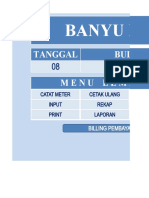 Pembayaran Meter - Banyu Bening