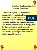 What "The Lion King" Can Teach You About Family and Friendship