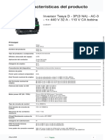 TeSys D - TeSys Deca Control - Tallas 1 - 2 y 3 - LC2D32F7