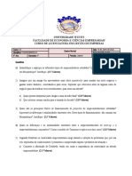 Exame Normal Empreendedorismo 15 de Junho de 2022 Laboral