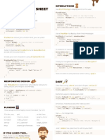 Flutter Cheat Sheet