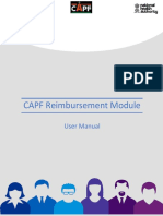 User Manual For Reimbursement Module