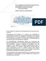 UFCD 0622 - Os procedimentos da auditoria