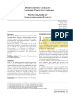 5 - Protocolo de Cuidados Al Paciente Traqueostomizado