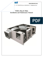 max.e-mini standard - Installation and Maintenance Manual