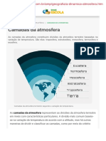 14JUL23. Brasil Escola Camadas Da Atmosfera