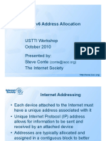 IPv4 and IPv6 Address Allocation