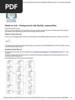 Getting Started With MySQL Command Line