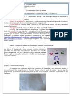 Plano Comandos - Pensamento Computacional