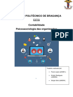 Psicossociologia das organizações -  importância da comunicação ao nível das organizações(Paulo, Sérgio e Simão)
